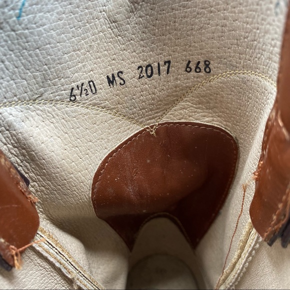 Pecos Bill brown leather Roper cowboy western boots - Picture 8 of 8